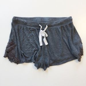 Anthropologie Eloise Soft Lace Trimmed Shorts